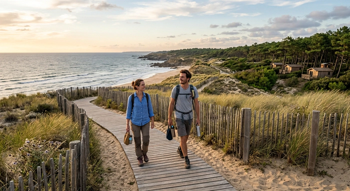 balade et respect de l'ecologie en vacances 